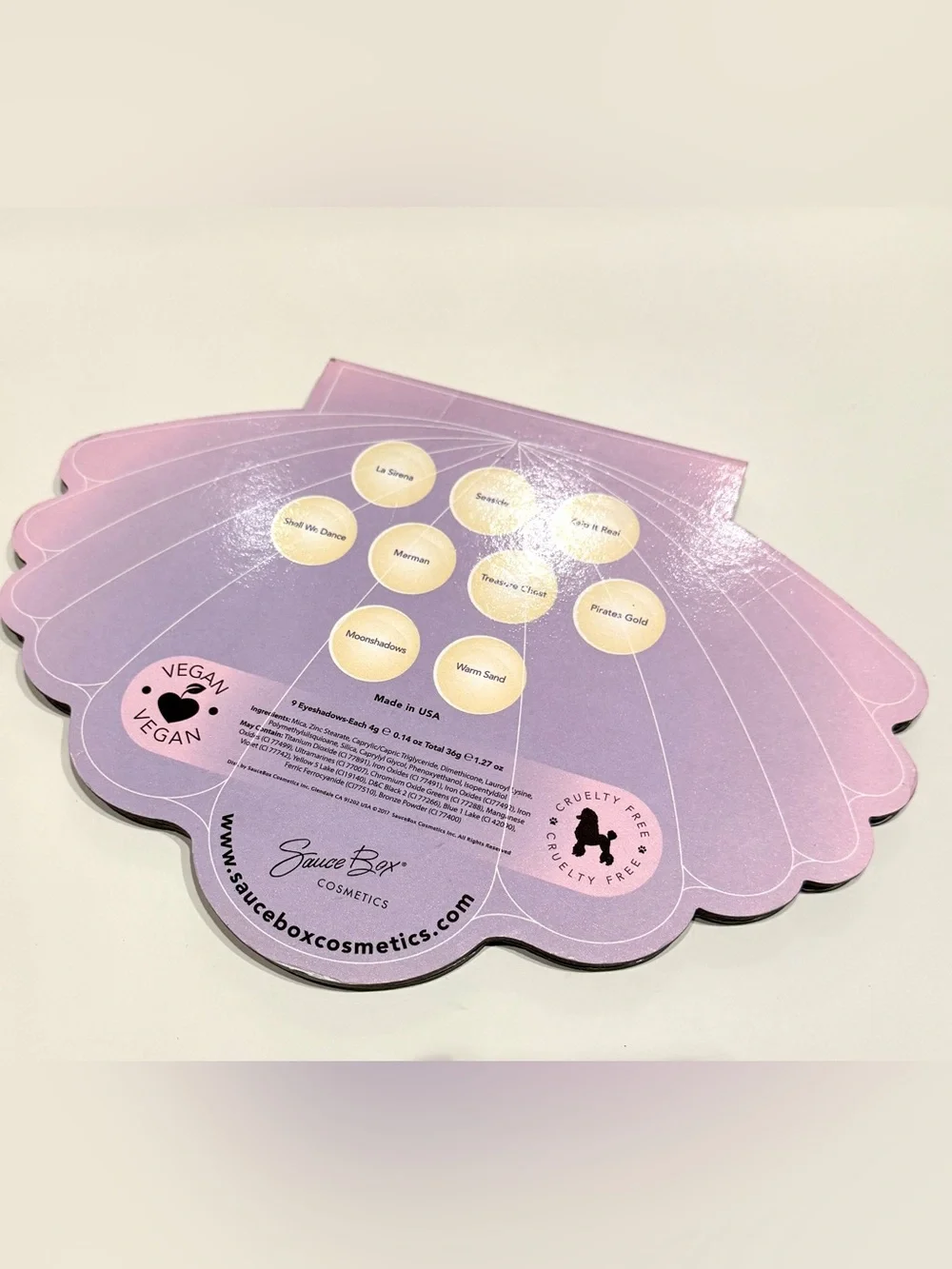 Saucebox Cosmetics Mermaid Life Palette